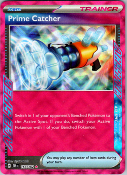 Prime Catcher 157/162 Ace Spec Temporal Forces Pokemon TCG ENG NM - Image 1