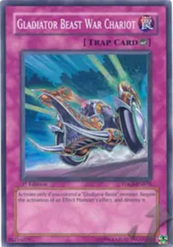 Gladiator Beast War Chariot - TDGS-EN074 - Super Rare - Unlimited Edition LP Yug - Image 1