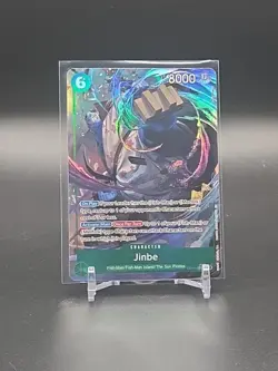 Jinbe (Alt Art) OP11-031 SR - One Piece A Fist Of Divine Speed Foil English - Image 1