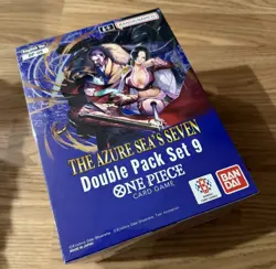 ONE PIECE TCG OP-14: The Azure Sea’s Seven Double Pack Set Vol 9 Display Sealed - Image 1