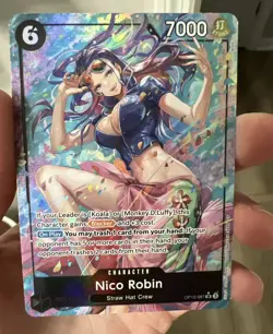 Nico Robin (Alternate Art) OP12-087 Legacy of the Master Foil - Image 3