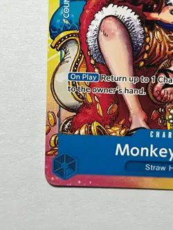 Monkey.D.Luffy (2nd Anniversary Stamped Promo) P-043 - One Piece TCG - English - Image 4