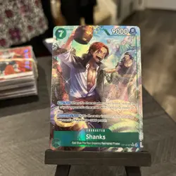 Shanks (Alternate Alt Art) OP14-027 R Holo THE AZURE SEA'S SEVEN English - Image 3