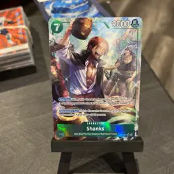 Shanks (Alternate Alt Art) OP14-027 R Holo THE AZURE SEA'S SEVEN English - Image 4