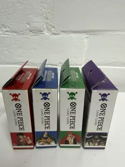 One Piece TCG - 1st Edition - Super Pre-Release Starter Deck set - ST01-ST04 - Image 2