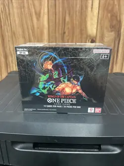 ONE PIECE WINGS OF THE CAPTAIN Booster Box Sealed New 24 packs OP-06 English - Image 1