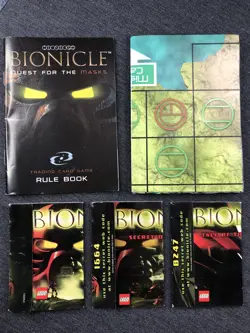 2001 Lego Bionicle | Lot of 105 | TCG McDonalds Holo First Edition Cards Technic - Image 2