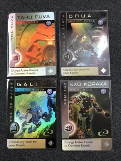 2001 Lego Bionicle | Lot of 105 | TCG McDonalds Holo First Edition Cards Technic - Image 4