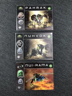 2001 Lego Bionicle | Lot of 105 | TCG McDonalds Holo First Edition Cards Technic - Image 5