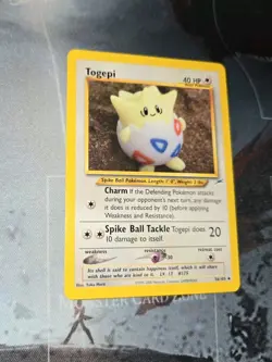 Togepi 56/105 Neo Destiny Regular Vintage Pokemon Card Excellent! - Image 4