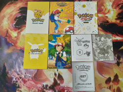 Sandshrew Fan Art Bundle of 8 Cards + Stickers NOT Official Pokemon PL-NM - Image 2
