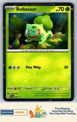 Bulbasaur #SVP 046 - SV: Scarlet & Violet Promo Cards - Pokemon TCG - 4820 - Image 1