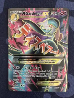 M Gardevoir EX (Full Art) 112/114 XY - Steam Siege - Pokemon Card - NM - Image 1