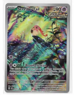 Scream Tail 065 Black Star Promo Scarlet & Violet Holo Pokemon TCG Card NM - Image 1