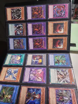 VINTAGE YUGIOH BINDER! GREAT Collection! 180 Cards! Full! - Image 2
