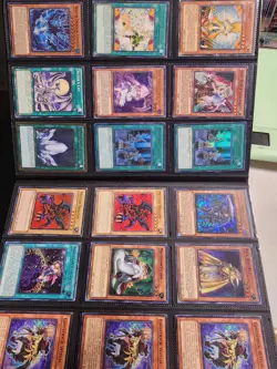 VINTAGE YUGIOH BINDER! GREAT Collection! 180 Cards! Full! - Image 4