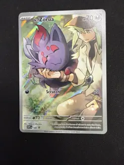 N's Zorua 189 Sv: Scarlet & Violet Promo Cards Holo - Image 1