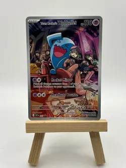 Destined Rivals Team Rocket's Wobbuffet 203 Scarlet & Violet Promo Cards Holo - Image 1