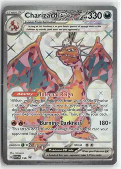 Charizard ex SVP056 Black Star Promo Pokemon English Card (MP) - Image 1