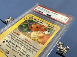 Pokemon TCG Dragonite 9/165 Expedition Base Set PSA 6 Pokemon Card - Image 3