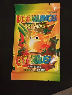 Doomlings Overlush 7-Card Mystery Holofoil GOLD PACK - Image 1
