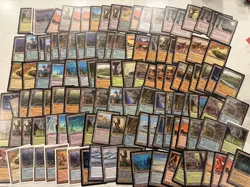Magic the Gathering MTG Vintage Lands x120 Cards Lot - Image 1