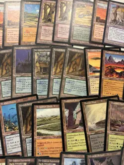 Magic the Gathering MTG Vintage Lands x120 Cards Lot - Image 3