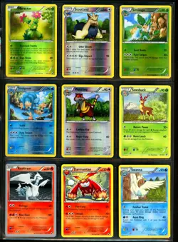 2011 Pokemon BLACK & WHITE Base Set Cards B&W Series Lot REVERSE HOLO Foil RARE - Image 2