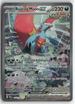 Roaring Moon ex 251/182 Special Ilustration Paradox Rift Pokemon English Card - Image 1