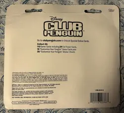 Sealed Topps Disney Club Penguin Target Exclusive Water Video Sketch Card Jitsu - Image 2