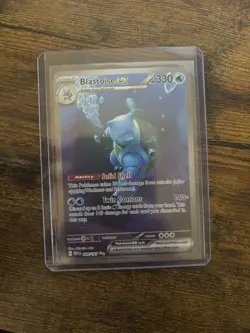 Pokemon TCG Blastoise EX Sir 200/165 Scarlet & Violet 151 Near Mint Card - Image 3