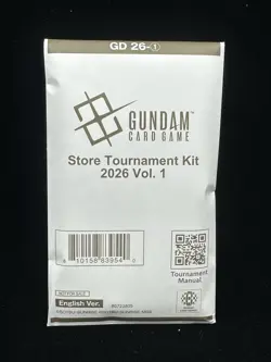 Gundam Card Game Store Tournament Kit 2026 Vol 1 English SEALED! - Image 1