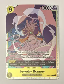 Jewelry Bonney (108) - Carrying On His Will (OP13) One Piece Card - Image 1