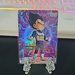 Vegeta (Mini) : DA FB04-045 Alternate Art Dragon Ball Super Fusion World Card EN - Image 1