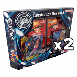 Bandai Trading Card Games One Piece Illustration Box Vol. 6 - 2 BOXES - Image 1