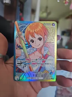 NAMI LEADER CARD OP11 A FIST OF DIVINE SPEED ONE PIECE 2025 #041 - Image 1