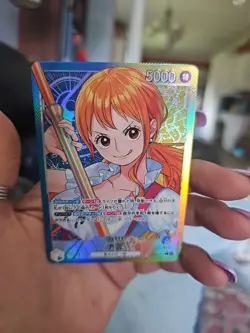 NAMI LEADER CARD OP11 A FIST OF DIVINE SPEED ONE PIECE 2025 #041 - Image 2