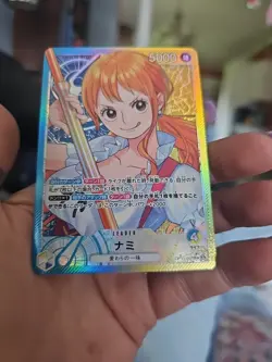 NAMI LEADER CARD OP11 A FIST OF DIVINE SPEED ONE PIECE 2025 #041 - Image 3