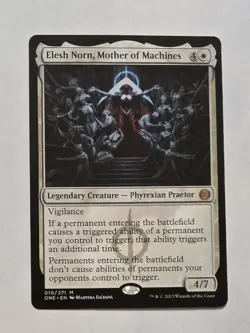 Elesh Norn, Mother Of Machines - Phryexia All will be One - Near Mint - MTG - Image 1