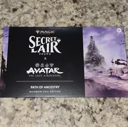 MTG Secret Lair Avatar The Last Airbender Path Of Ancestry Foil Edition Sealed - Image 1