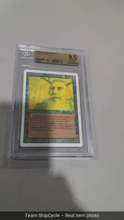 Gaeas Liege BGS 95 GEM MINT QUAD Revised 3rd Edition MTG Pop 15 G2U - Image 4