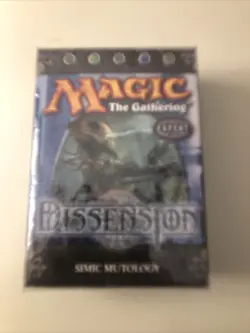 MTG Dissension SIMIC MUTOLOGY Theme Deck--Factory Sealed-free Shipping - Image 1