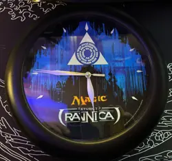 MTG Magic The Gathering Return To Ravnica Promotional Wall Clock - 5 Guild Faces - Image 1