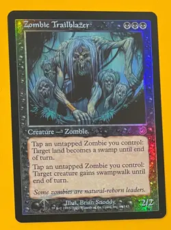 MTG ZOMBIE TRAILBLAZER (FOIL) Torment (OldManMTG 004-870) - Image 1