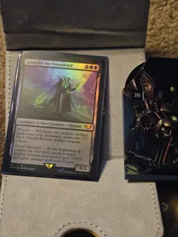 Warhammer 40k Commander Deck Necron Dynasty Nm Sleeved Mtg Complete - Image 2