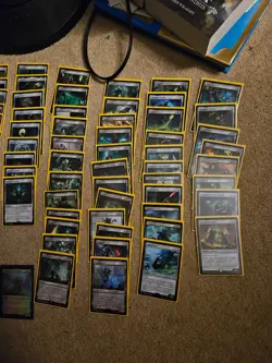 Warhammer 40k Commander Deck Necron Dynasty Nm Sleeved Mtg Complete - Image 4