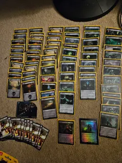 Warhammer 40k Commander Deck Necron Dynasty Nm Sleeved Mtg Complete - Image 5