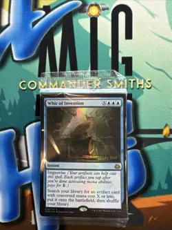 Whir of Invention SEALED ✨ PROMO FOIL ✨ MTG NM Prerelease Aerther Revolt (049) - Image 1