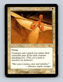 Windborn Muse Legions Non-Foil MTG MP - Image 1