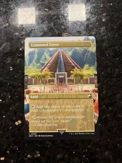 Command Tower SHOWCASE / Magic MTG / Jurassic Park World Collection - NM - Image 1